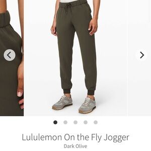 Lululemon On The Fly Joggers